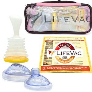 Pink Lifevac Travel Kit - Great Baby Shower Gift